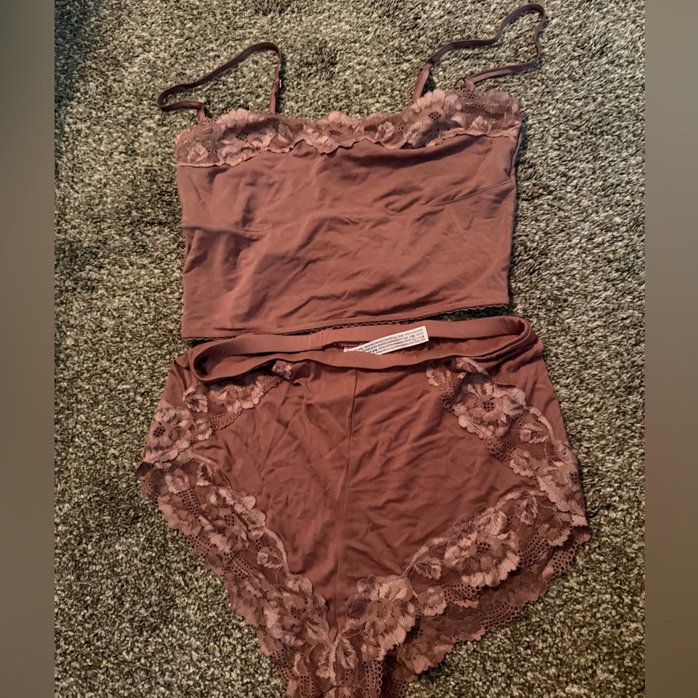 Lace pjs set